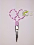 Embroidery Scissors - Pink Spotted (image for) Embroidery Scissors - Pink Spotted